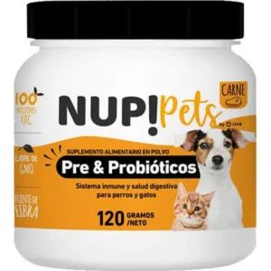 Nup! Pet Pre + Probióticos Carne 120 grs