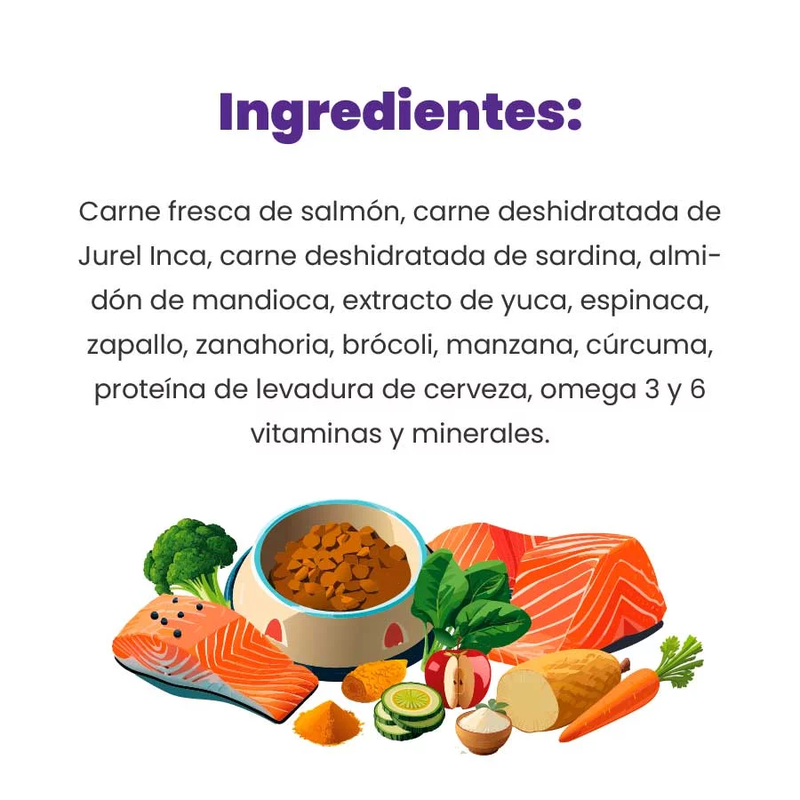Alimento Barfood Perro Salmón Saco 12 kg - Imagen 3