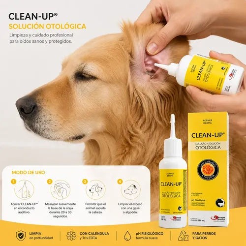 Clean Up Limpiador Otico 100 ml - Imagen 2
