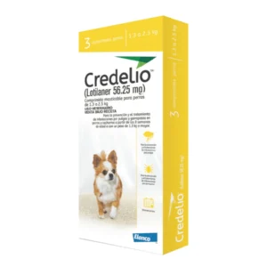 Credelio (56.2 mg) 1.2-2.5 kg Caja de 3 comprimidos