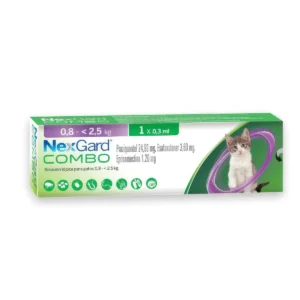 Nexgard Combo Gatos 0.3 ml (0.8-2.5 kg)