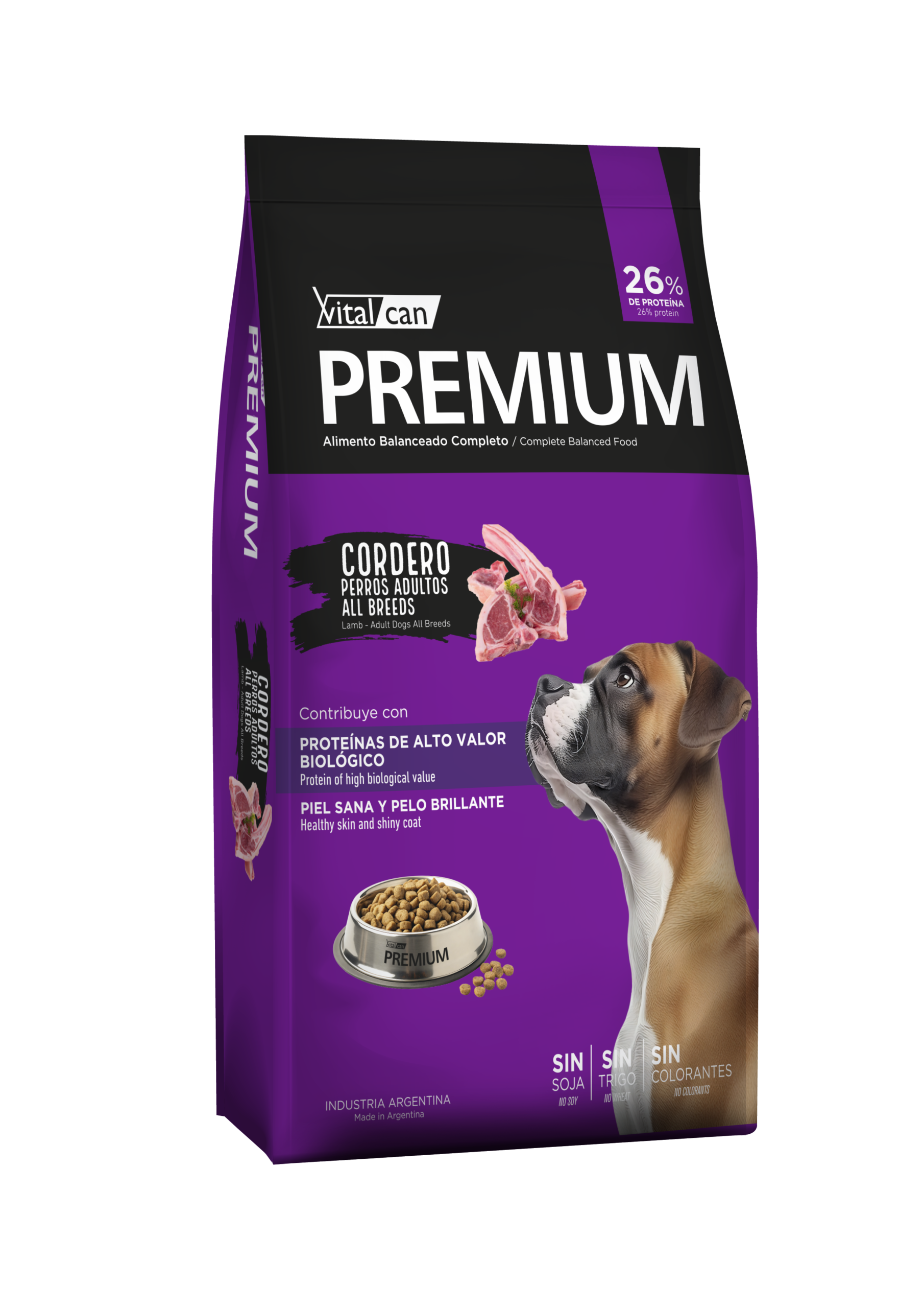 Alimento Vitalcan Premium Cordero