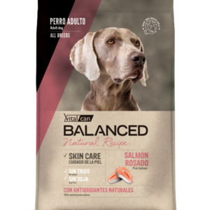 Alimento Vitalcan Balanced Natural Recipe Salmon Rosado