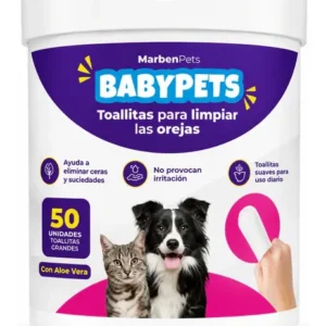 Toallitas para oídos Baby Pets